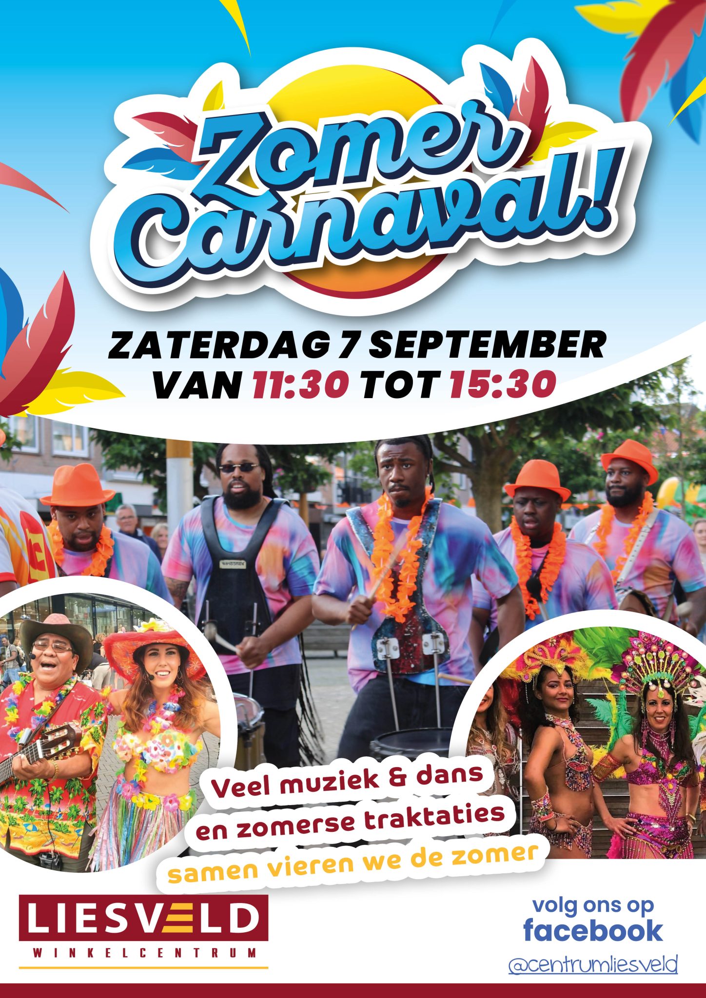 Zomercarnaval op het Liesveld in Vlaardingen 2024